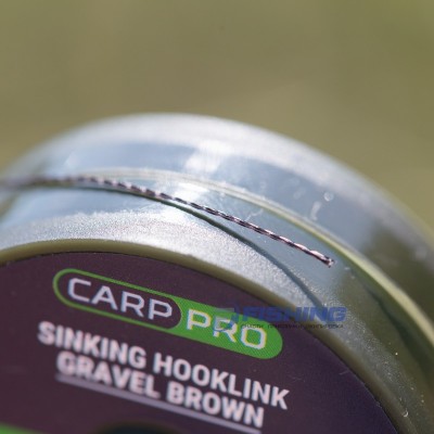 Поводковый материал без оболочки Carp Pro Gr. Brown Sinking 15lb 10м