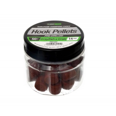 Насадочный пеллетс Carp Pro Pre-Drilled Crayfish&Crab 14мм