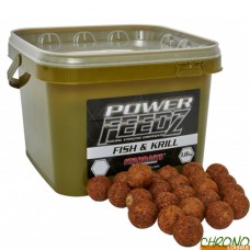 Бойлы POWER FEEDZ FISH & KRILL 1,8KG 14-20mm