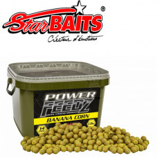 Бойлы POWER FEEDZ BANANA CORN 1,8 KG 14-20mm