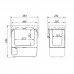 Автохолодильник Alpicool (Frigo) P8 8L портативный 12V 24V 220V