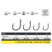 Крючки Extra Carp EXC 3000 №8 (x10)