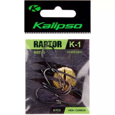 Крючки Kalipso RAPTOR K-1 №8