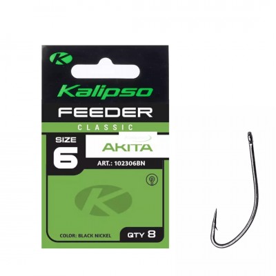 Крючки Kalipso FEEDER AKITA №10