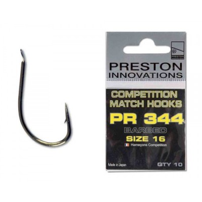 Крючки Preston Competition Match Hooks 344 №14