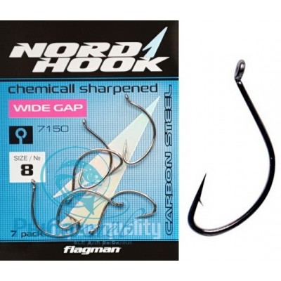 Крючки Nord Hook Wide Gap 7150 №14